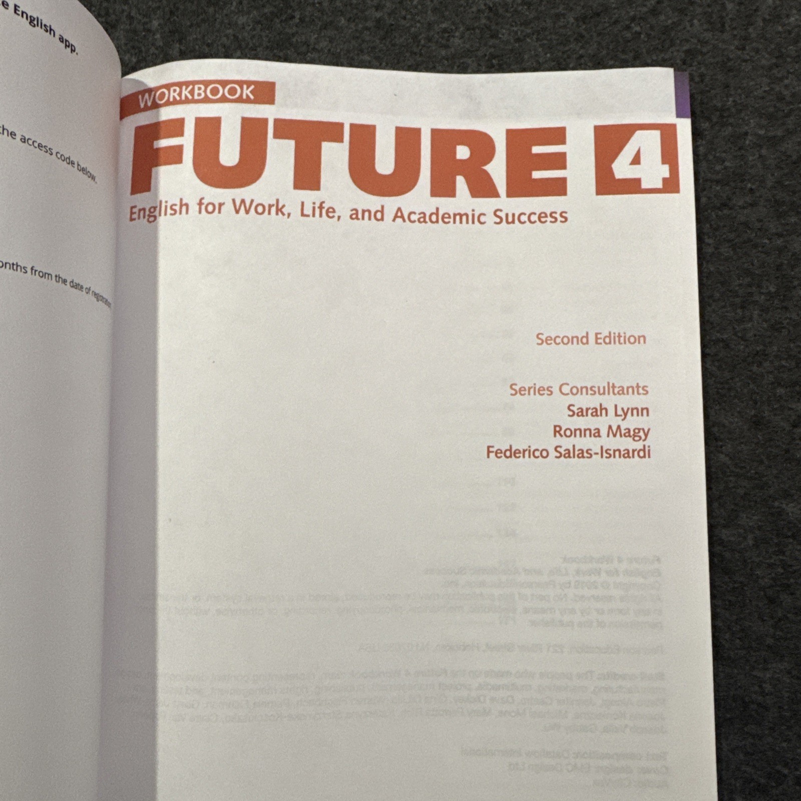 Future 4 Workbook 2nd Edition Pearson English ESL Printed 2023