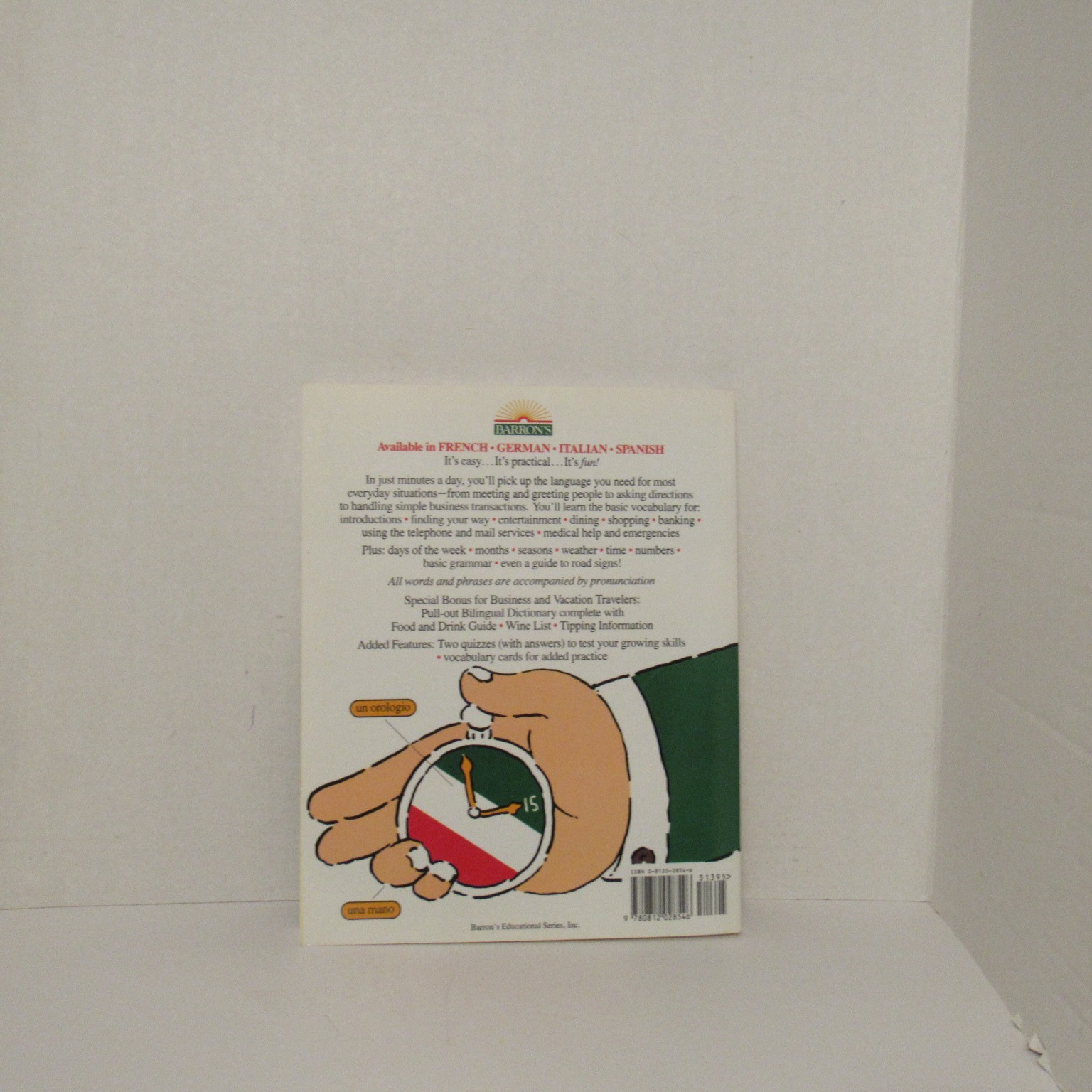 Marcel Danesi LEARN ITALIAN THE FAST AND FUN WAY (Book-Dictionary-Cassettes)
