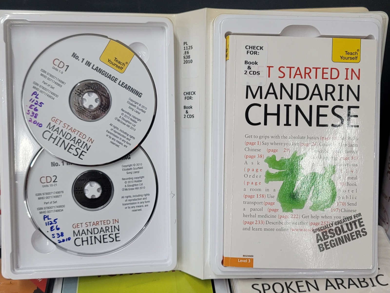 Lot of Mixed Language Media CD’s Tapes Booklets