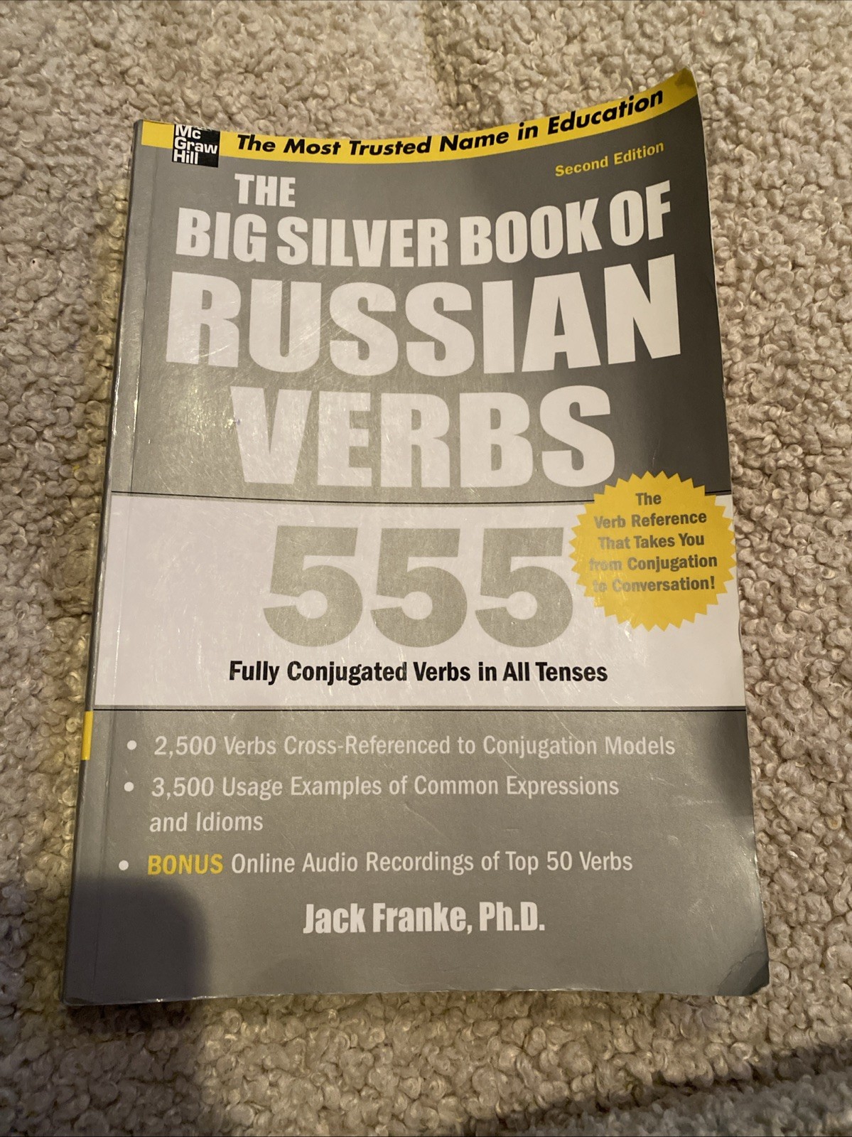 The Big Silver Book of Russian Verbs, – Paperback, by Franke Jack – Very Good