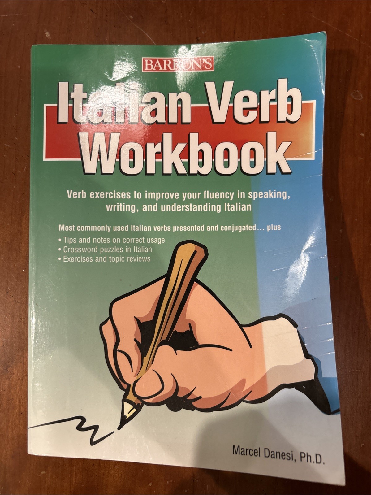 Italian Verb Workbook by Marcel Danesi (2005, Trade Paperback)