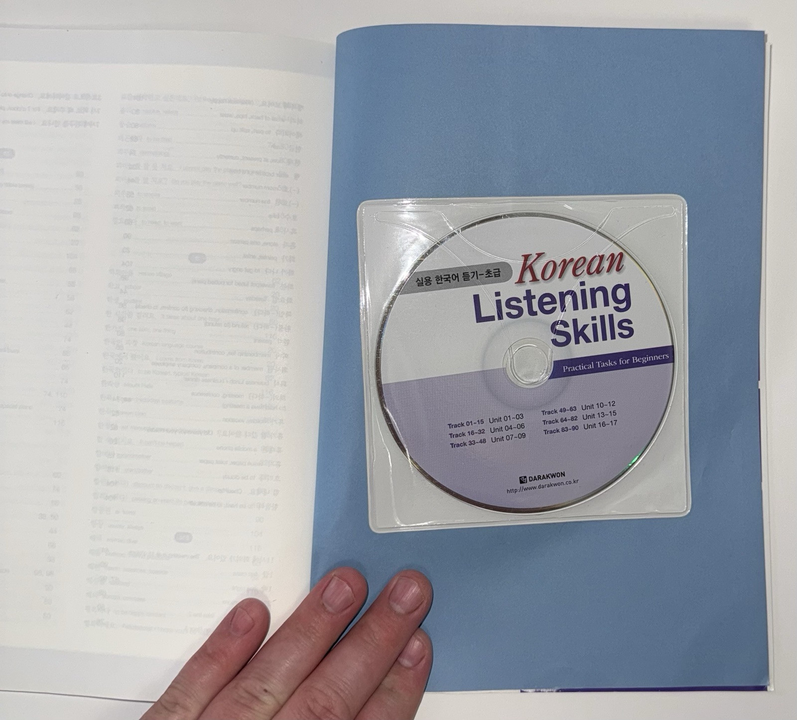 Korean Listening Skills Beginner Workbook MP3 CD Darakwon Learn Korean