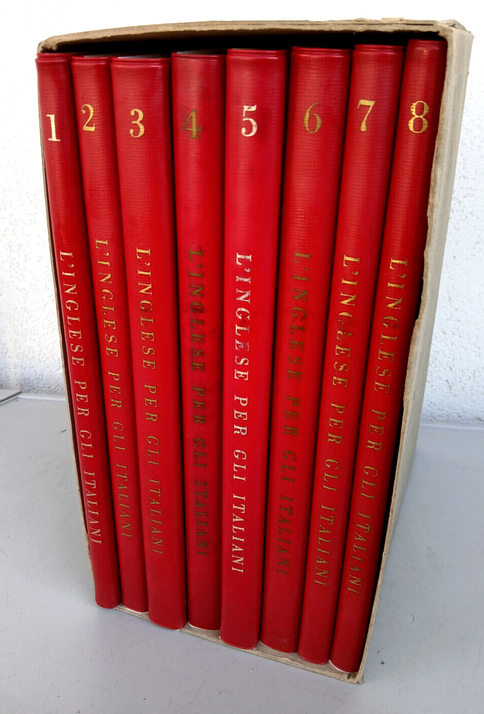 L’INGLESE PER GLI ITALIANI The Encyclopedia Britannica Anglotutor 1969 Vintage