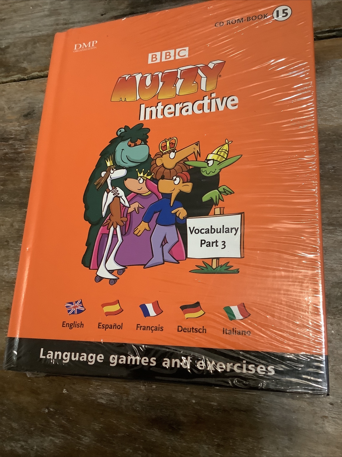 BBC Muzzy and Interactive CD ROM book vocabulary part 3 language