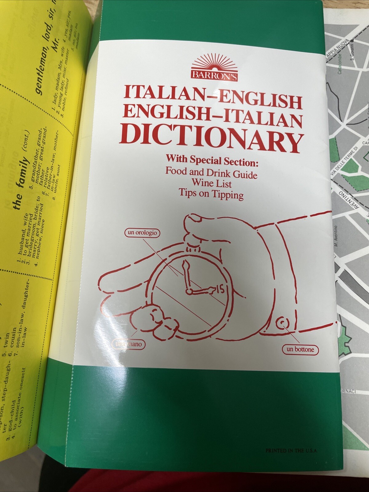 LEARN ITALIAN THE FAST AND FUN WAY w/PULL-OUT BILINGUAL By Marcel Danesi 1985