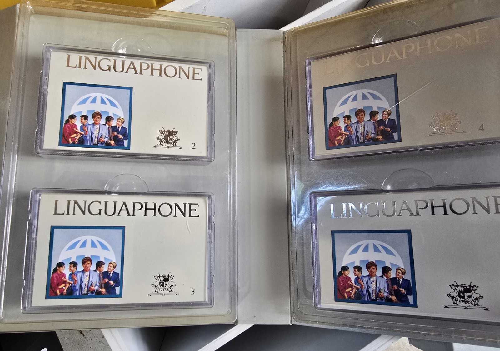 Rare Linguaphone French Vintage Course Cassette tapes 1-9