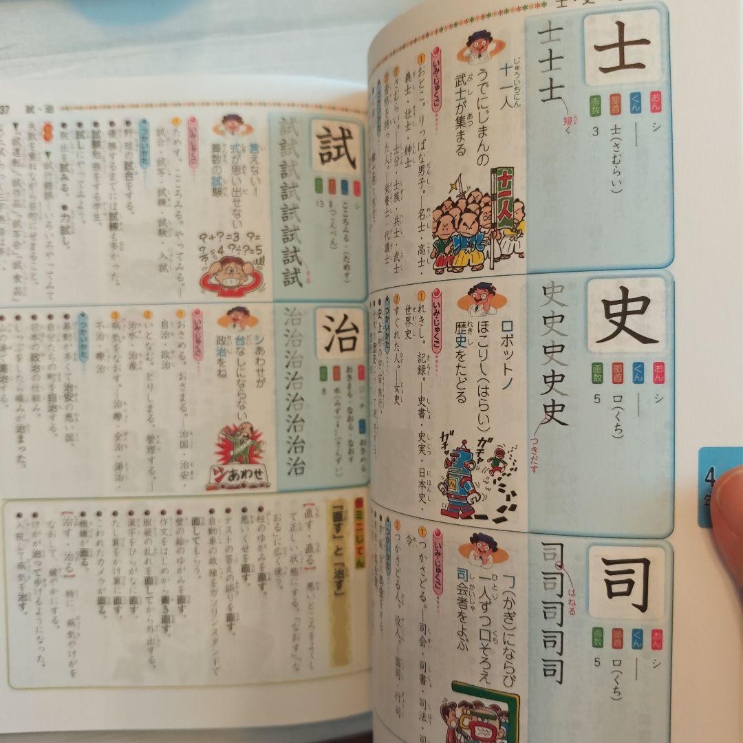 Learn Japanese with Elementary School Freedom Kanji New Dictionary +α