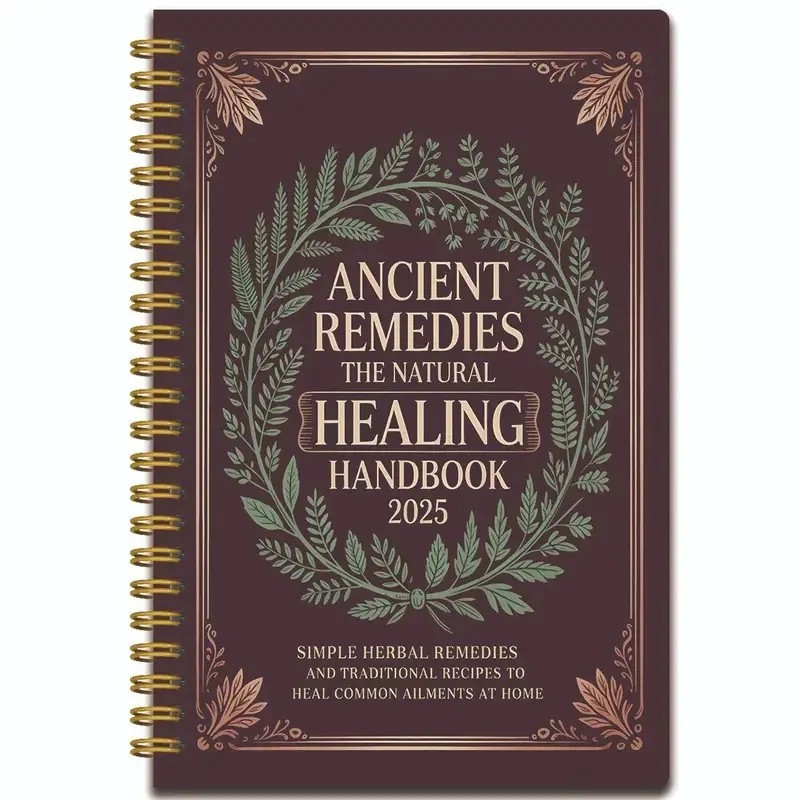Ancient Remedies The Natural Healing Handbook 2025 Spiral-Bound Guide Herbal