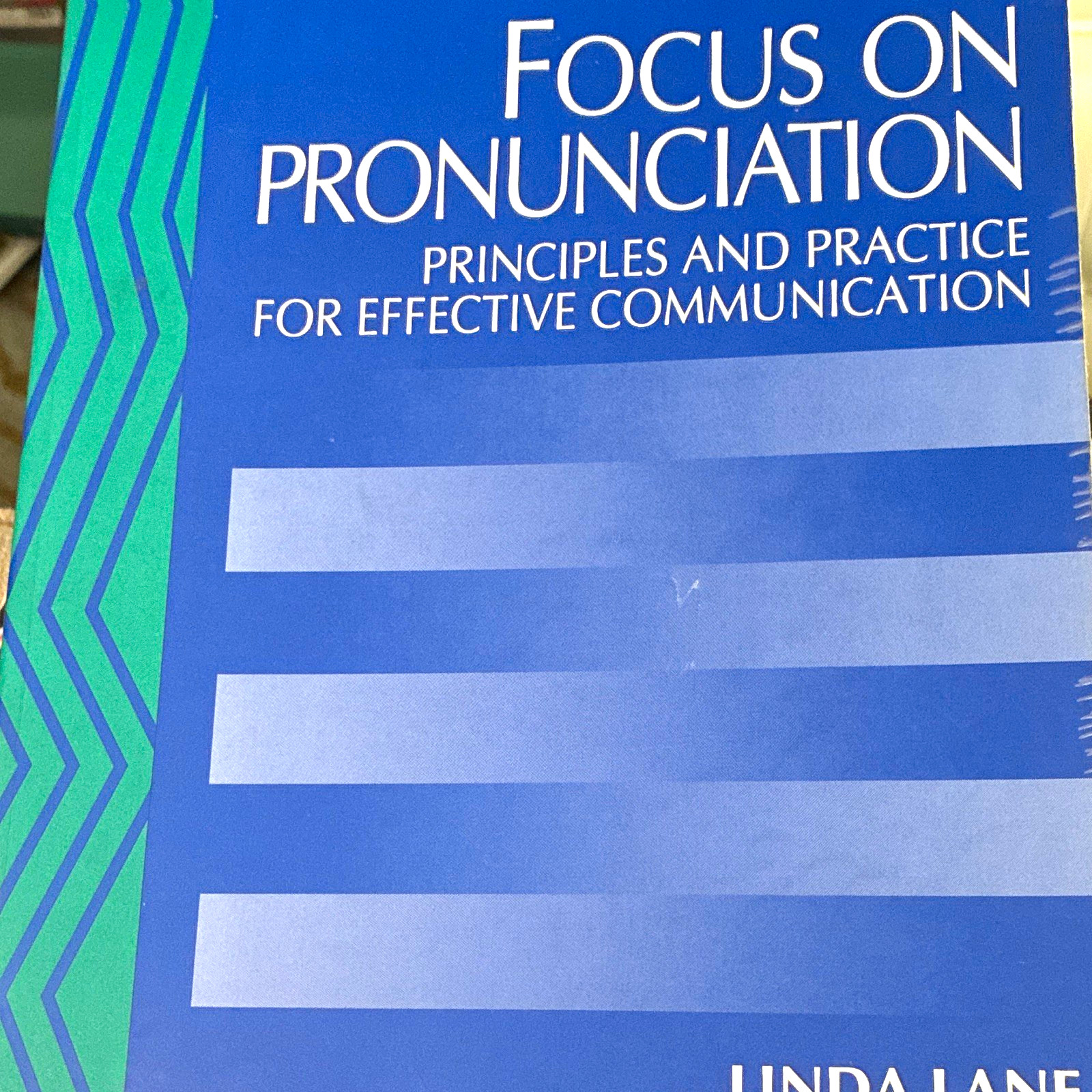 Addison-Wesley Focus on Pronunciation Linda Lane 1993 Paperback Student’s Book