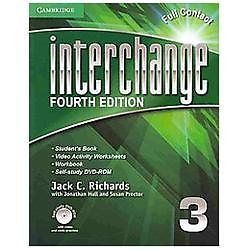 Interchange Level 3 Full Contact with Self-Study DVD-ROM [With DVD ROM]