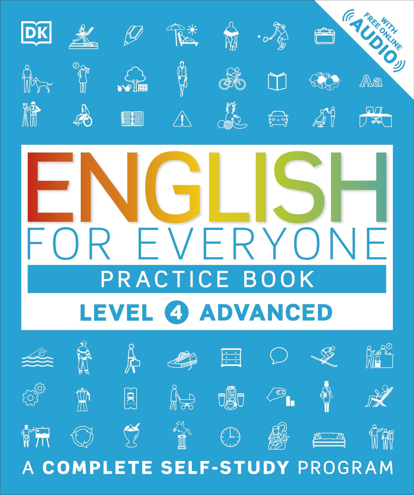 English for Everyone: Level 4 Practice Book – Advanced English: ESL Workbook…