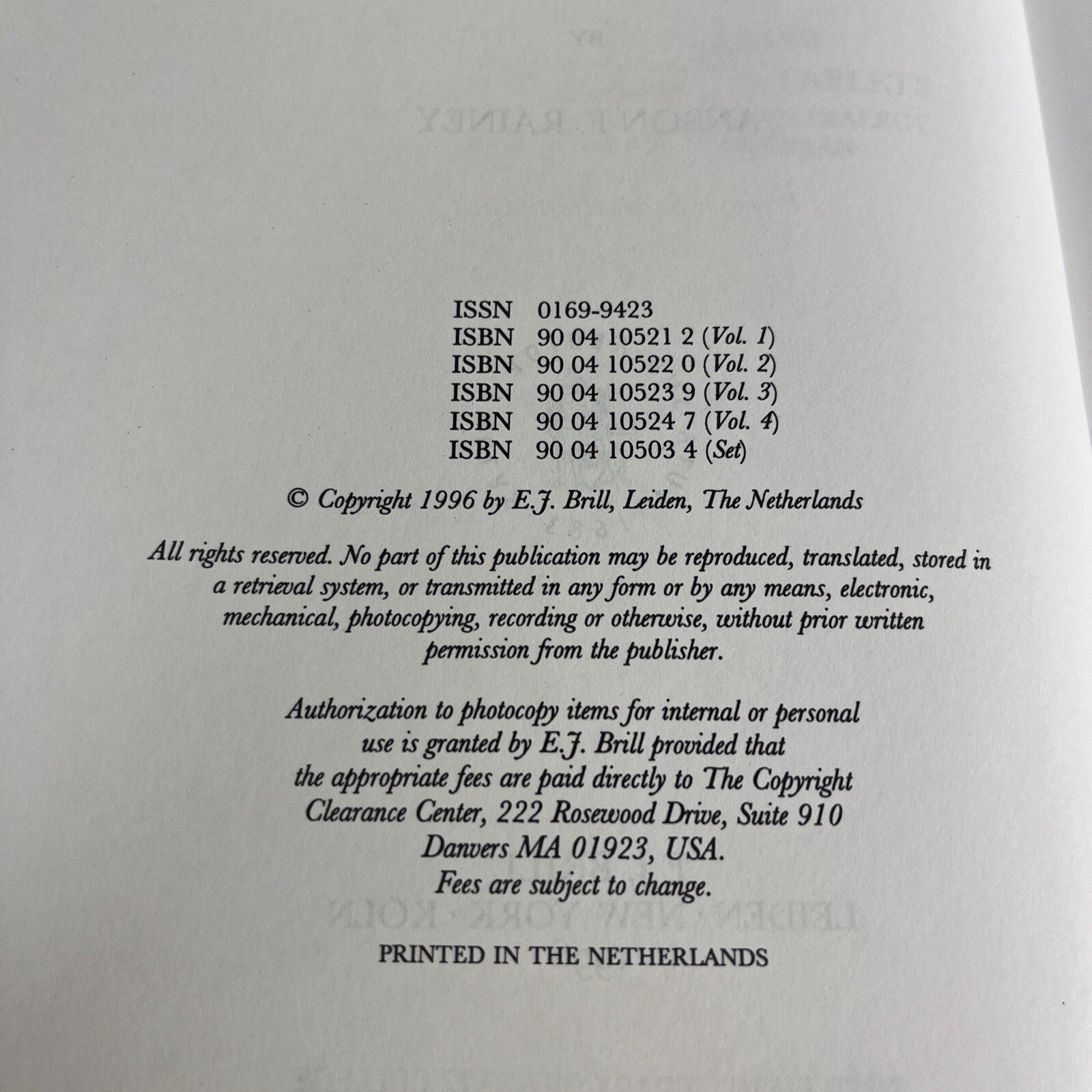 Canaanite In The Amarna Tablets: A Linguistic Analysis…. – 4 Volume Set – HC