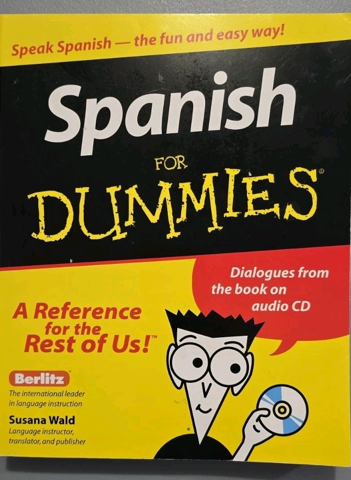 Spanish For Dummies (2nd Edition) with Unused Audio CD – Berlitz Language