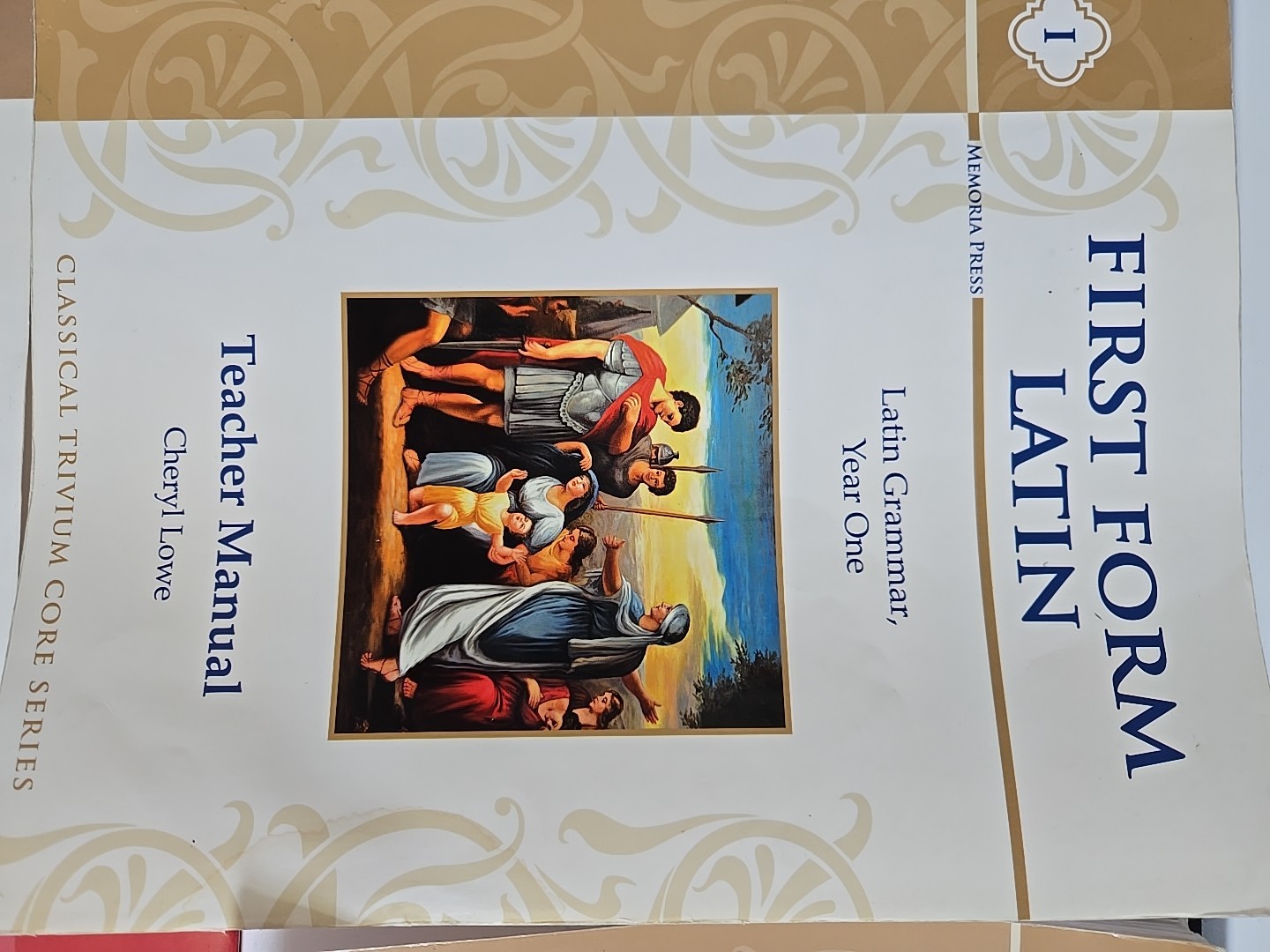 FiRST FORM & 2ND FORM MEMORIA PRESS SET WITH DVDS,CD,CARDS,BOOKS,TESTS,& KEYS