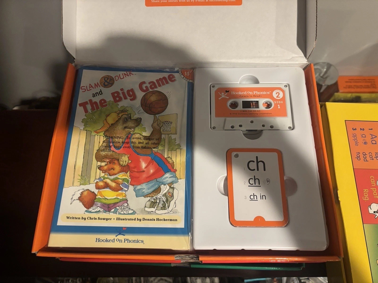 Hooked On Phonics 1998 Deluxe Set Level 1-5 Parents Cassettes & Books, Games 👀