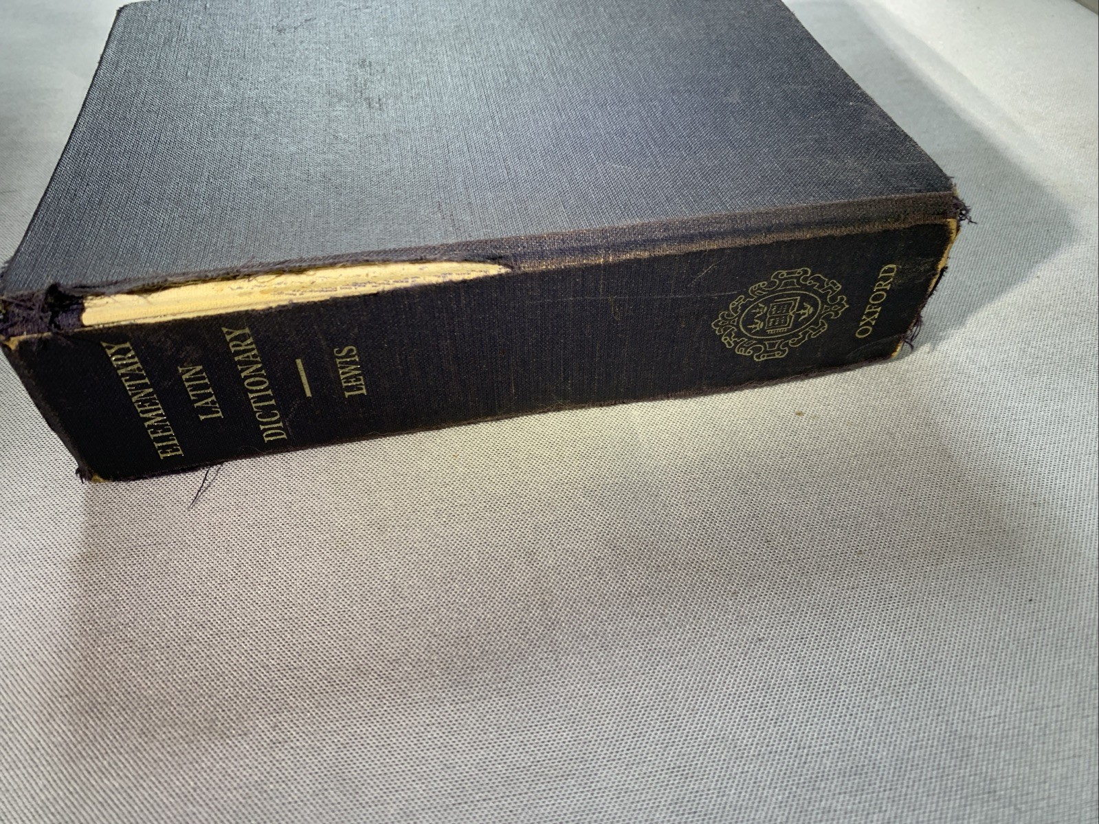 Elementary Latin Dictionary Oxford Lewis 1985 Hardcover Used