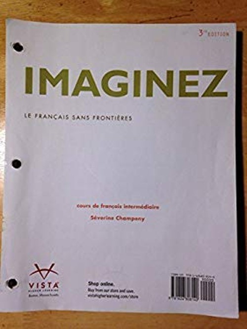 Imaginez 3e Student Edition Loose-Leaf Paperback Cherie Mitschke