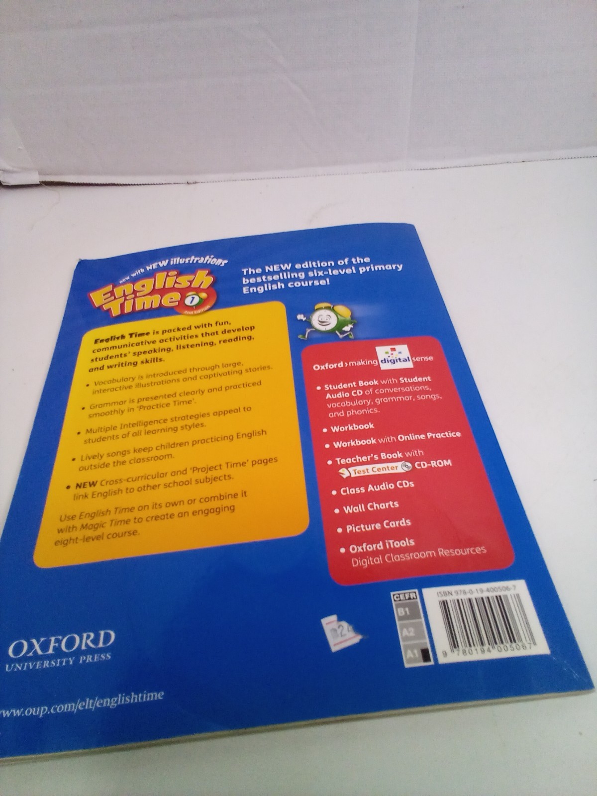 English Time 1 Student Book Audio CD Paperback 2nd Edition