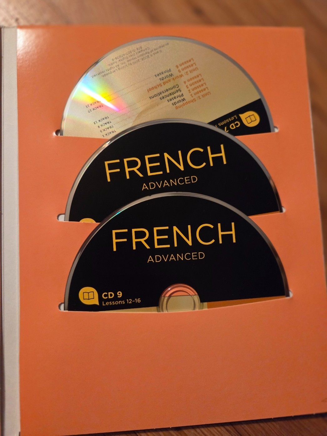 LIVING LANGUAGE FRENCH COMPLETE SERIES W/AUDIO BEGINNER INTERMED ADV EXC COND
