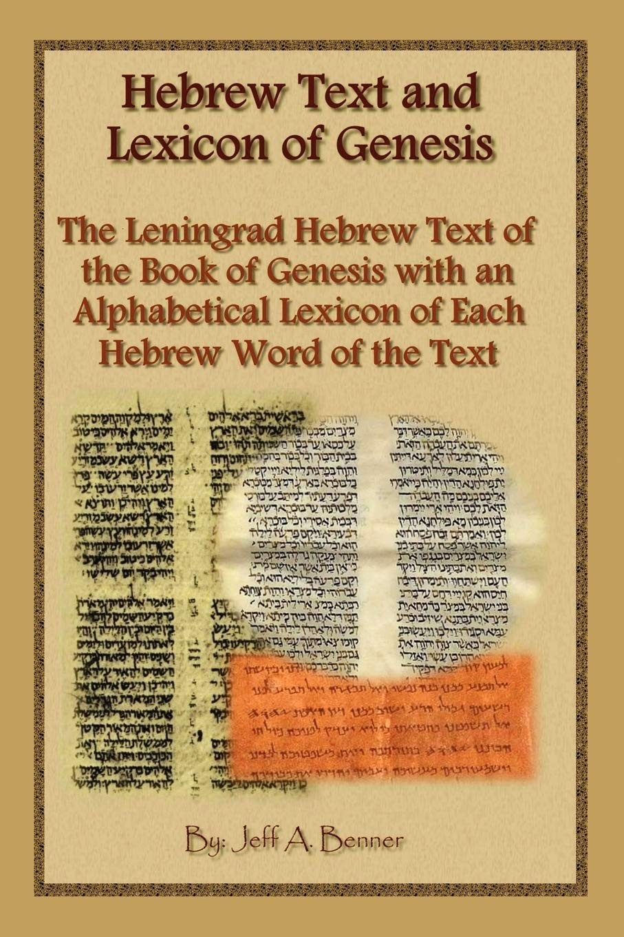 Hebrew Text and Lexicon of Genesis – paperback Benner, Jeff A