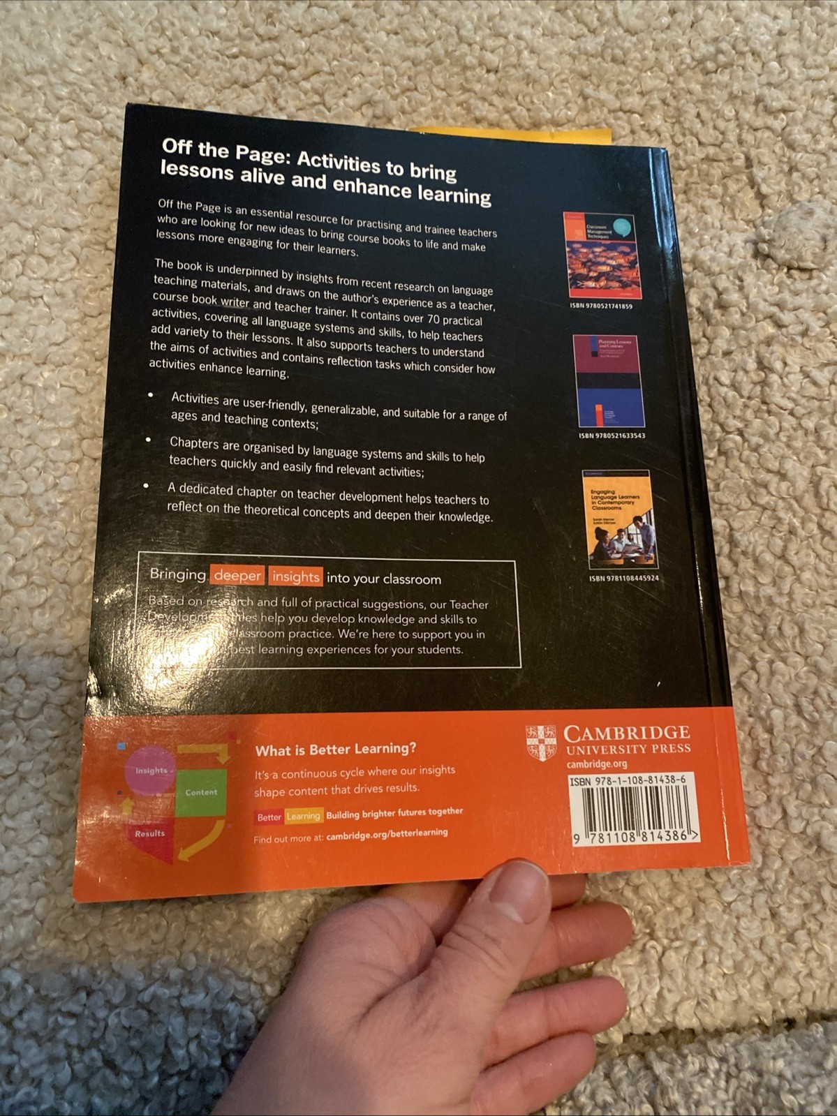 Off the Page: Activities to Bring Lessons Alive and Enhance Learning