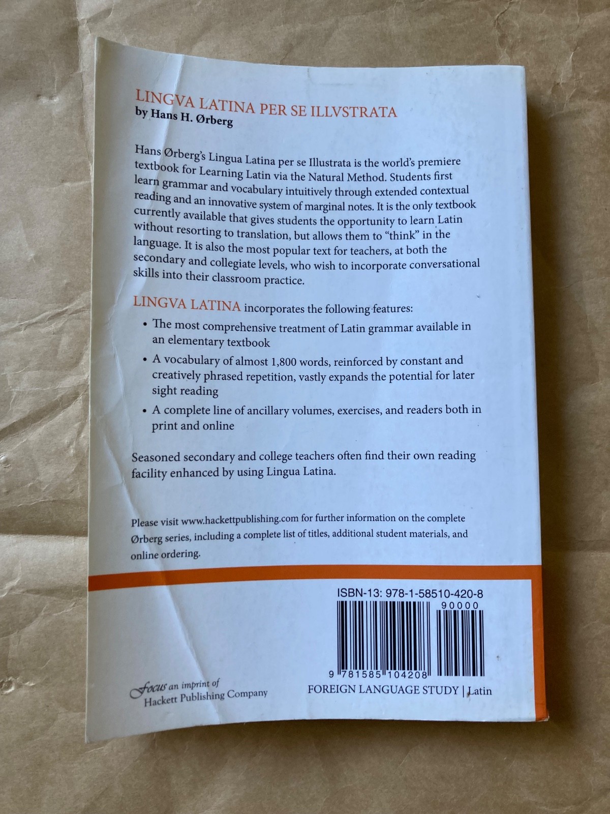 Lingua Latina per se Illustrata, Pars I: Familia Romana – Lot