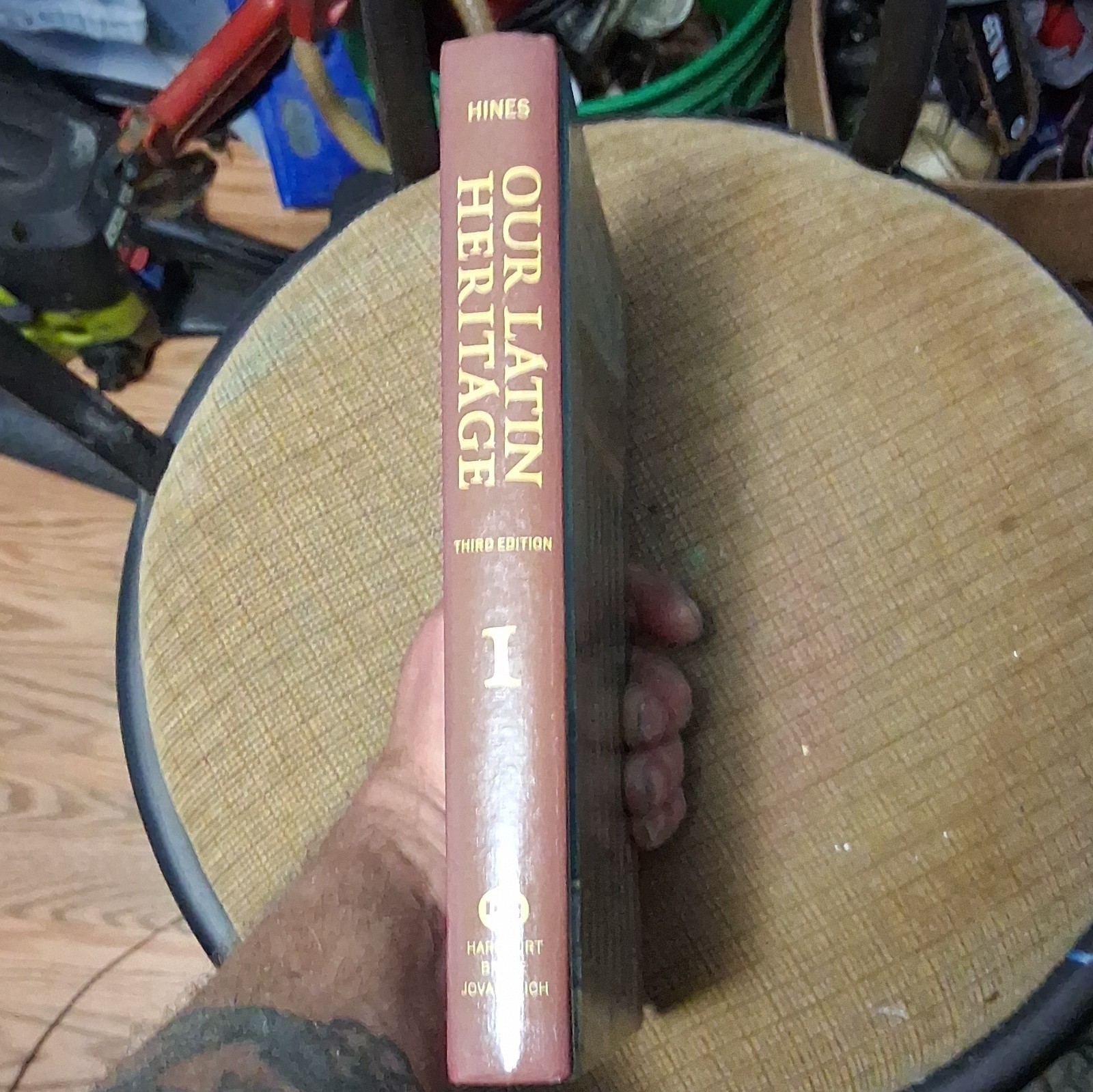 Our Latin Heritage Book I 3rd Edition Hardcover by Lillian M. Hines