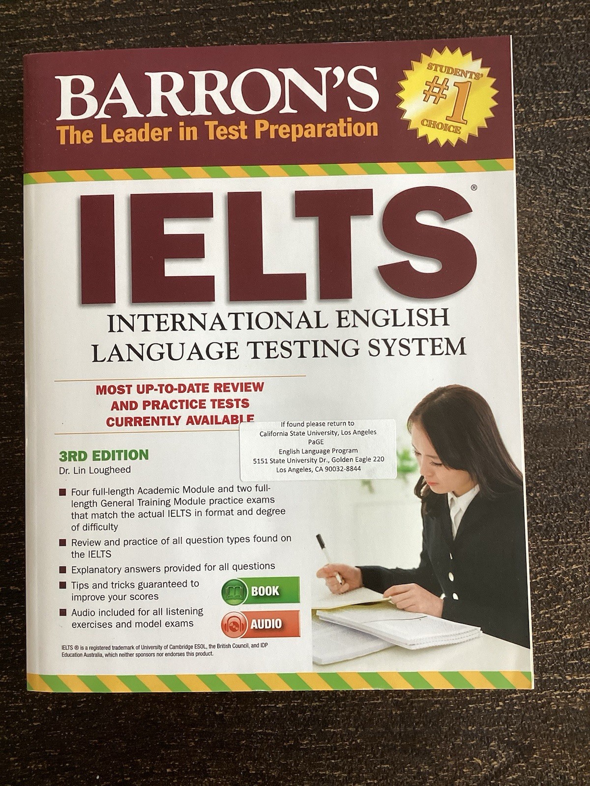 Barron’s- Leader In Test Preparation IELTS Internarional English Language 3rd Ed
