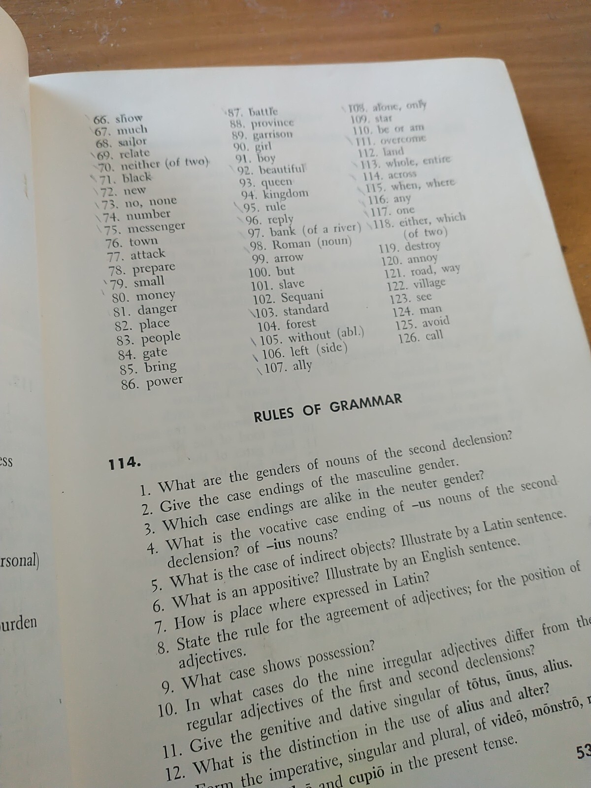 First Year Latin Revised Edition 1958 Bruce Publishing Acceptable