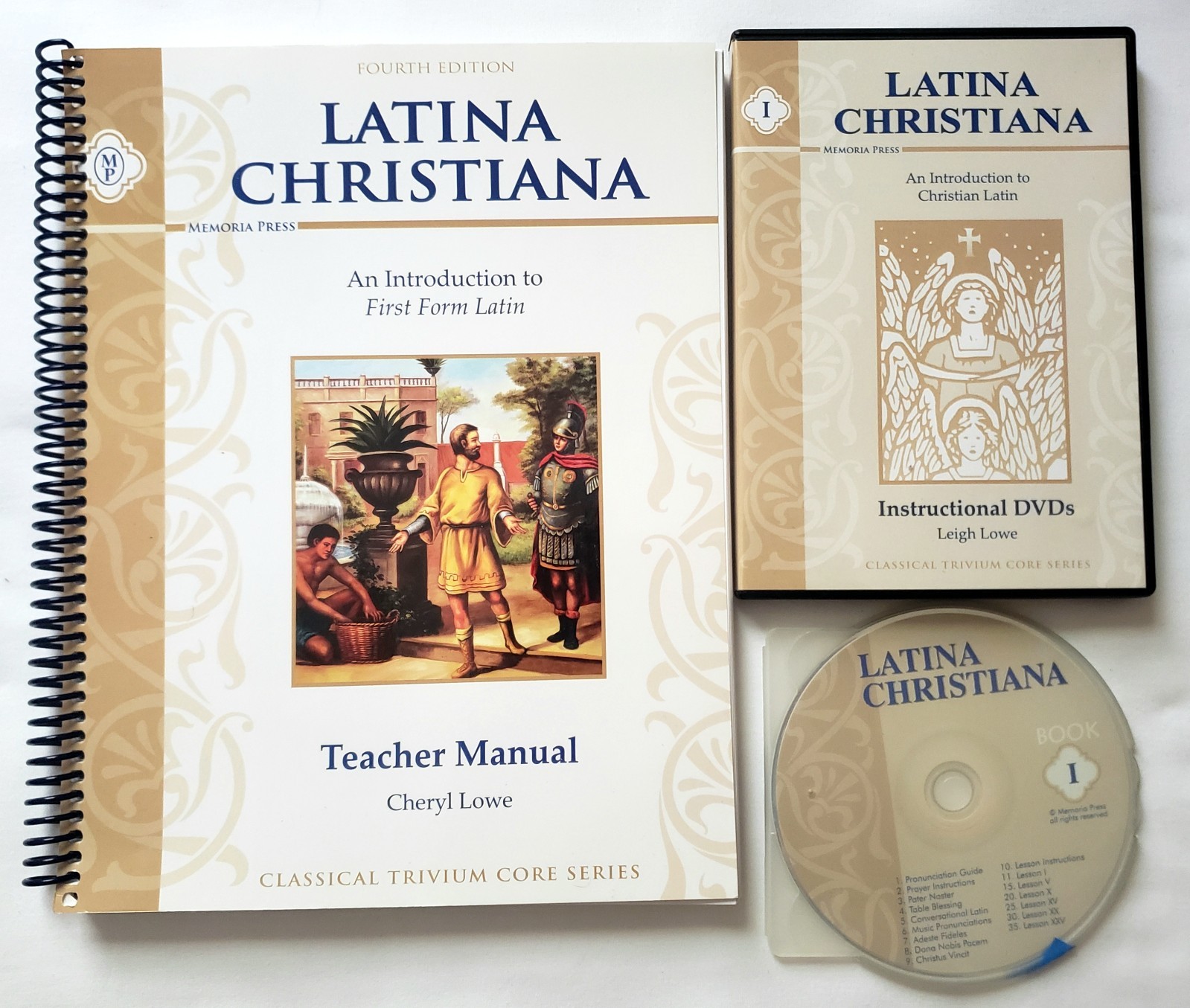 Latina Christiana: Teacher Manual, Instructional DVD set, Pronunciation Disc