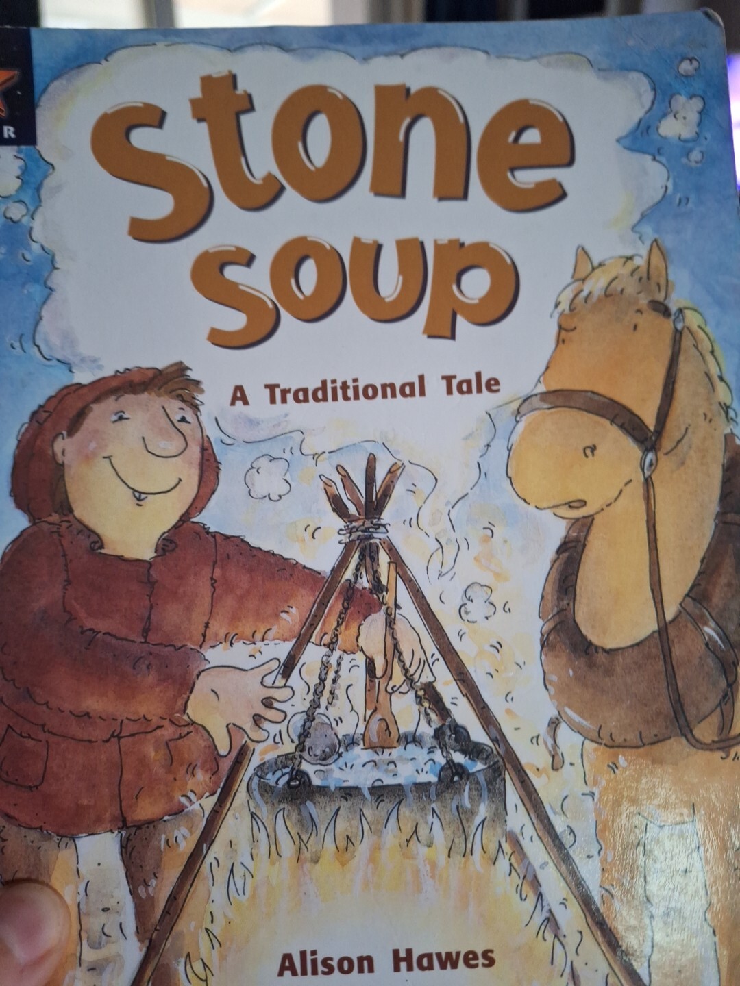 Rigby Star Guided 1 Green Level: Stone Soup Pupil Book (single) by Alison Hawes