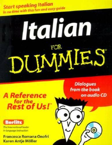 Italian for Dummies (With Audio CD) – Paperback – GOOD