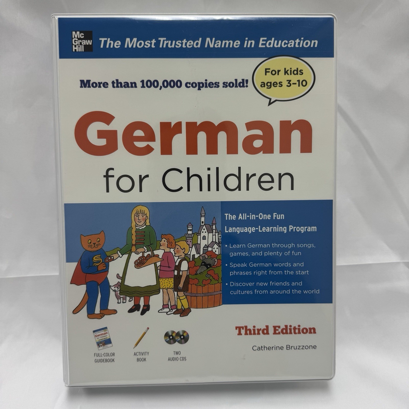 McGraw Hill German For Children Third Edition Language Leaning Program Kids 3-10