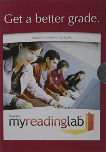 MYREADINGLAB By Pearson – Hardcover **BRAND NEW**