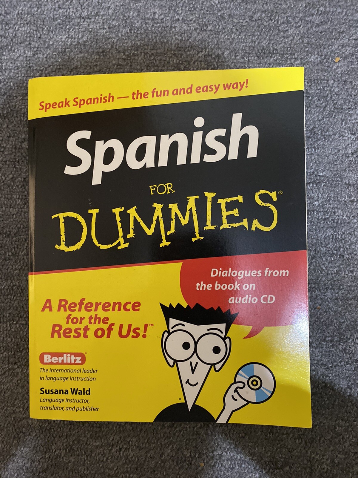 Spanish for Dummies® by Susana Wald (2000, Trade Paperback)