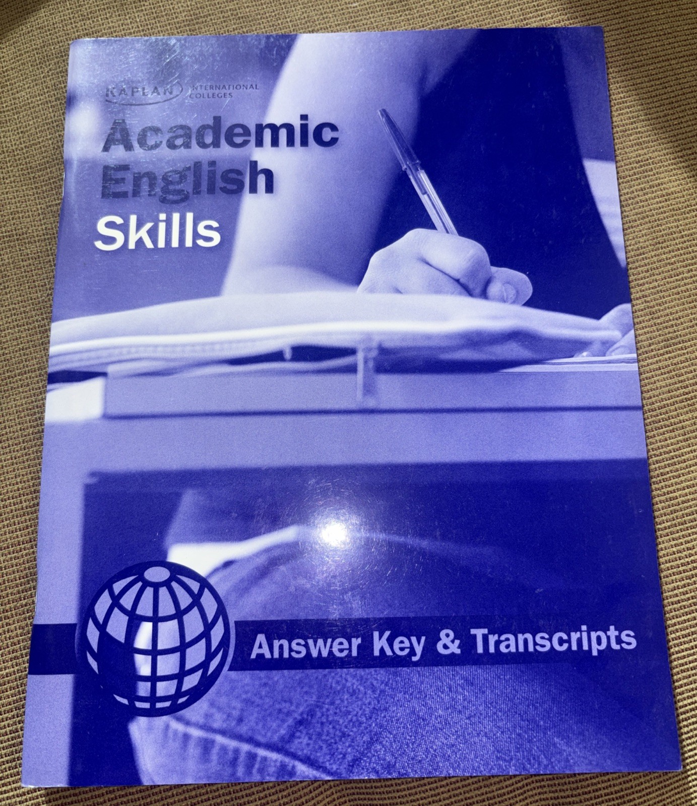 KAPLAN Academic English Skills Answer Key & Transcripts – BRAND NEW!
