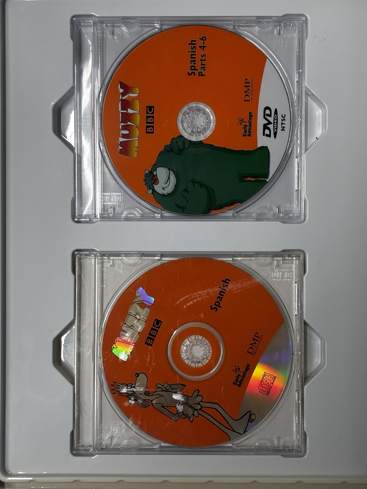 Muzzy Spanish BBC Language Course For Children Educational Learning DVD Set