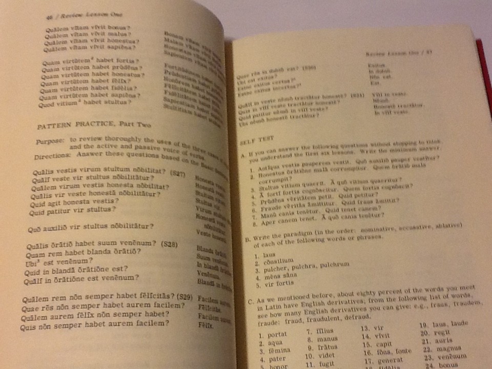 Latin : A Structural Approach by Waldo Sweet; HC 1st edition 1960