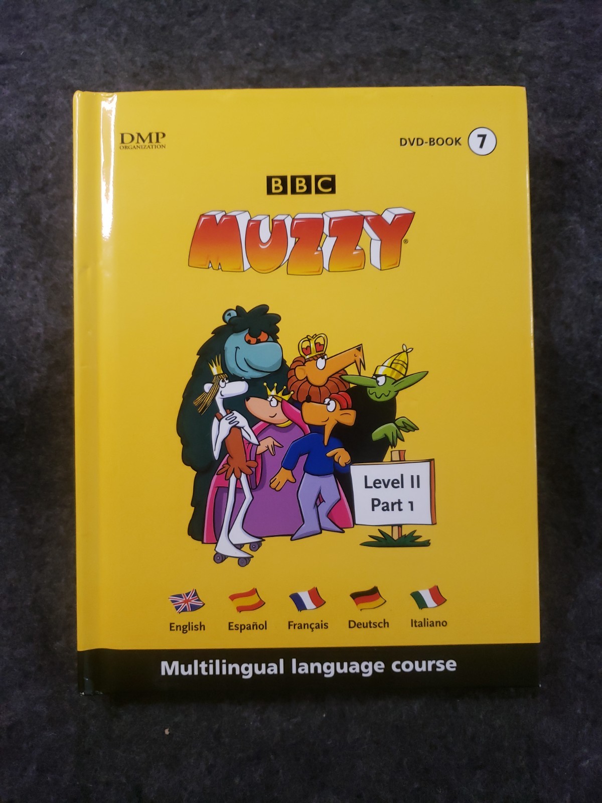 Muzzy BBC Multilingual Language Children’s Course DVD Book 7 Level 2 Pt 1(C6B4)