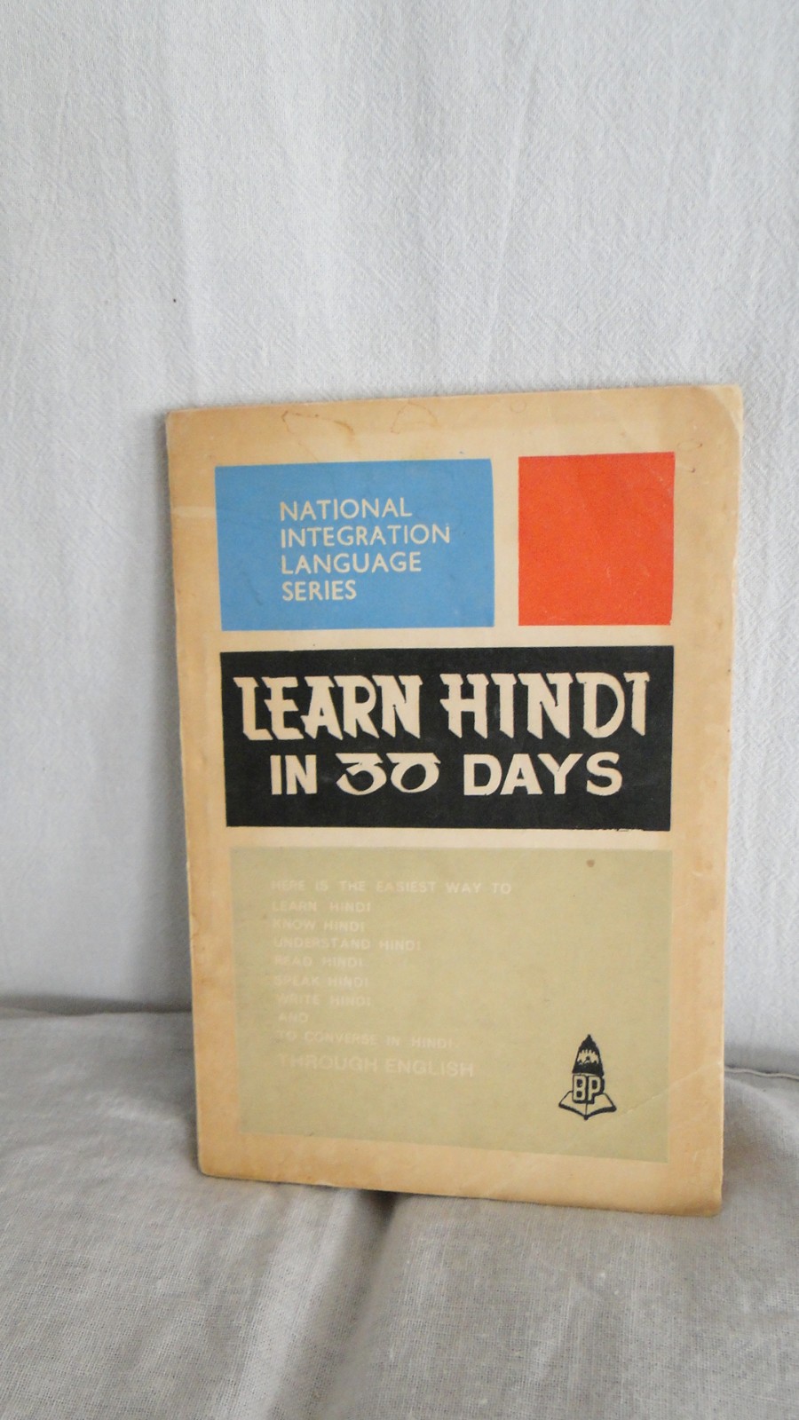 LEARN HINDI IN 30 DAYS – National Integration Language Series 1977 pb
