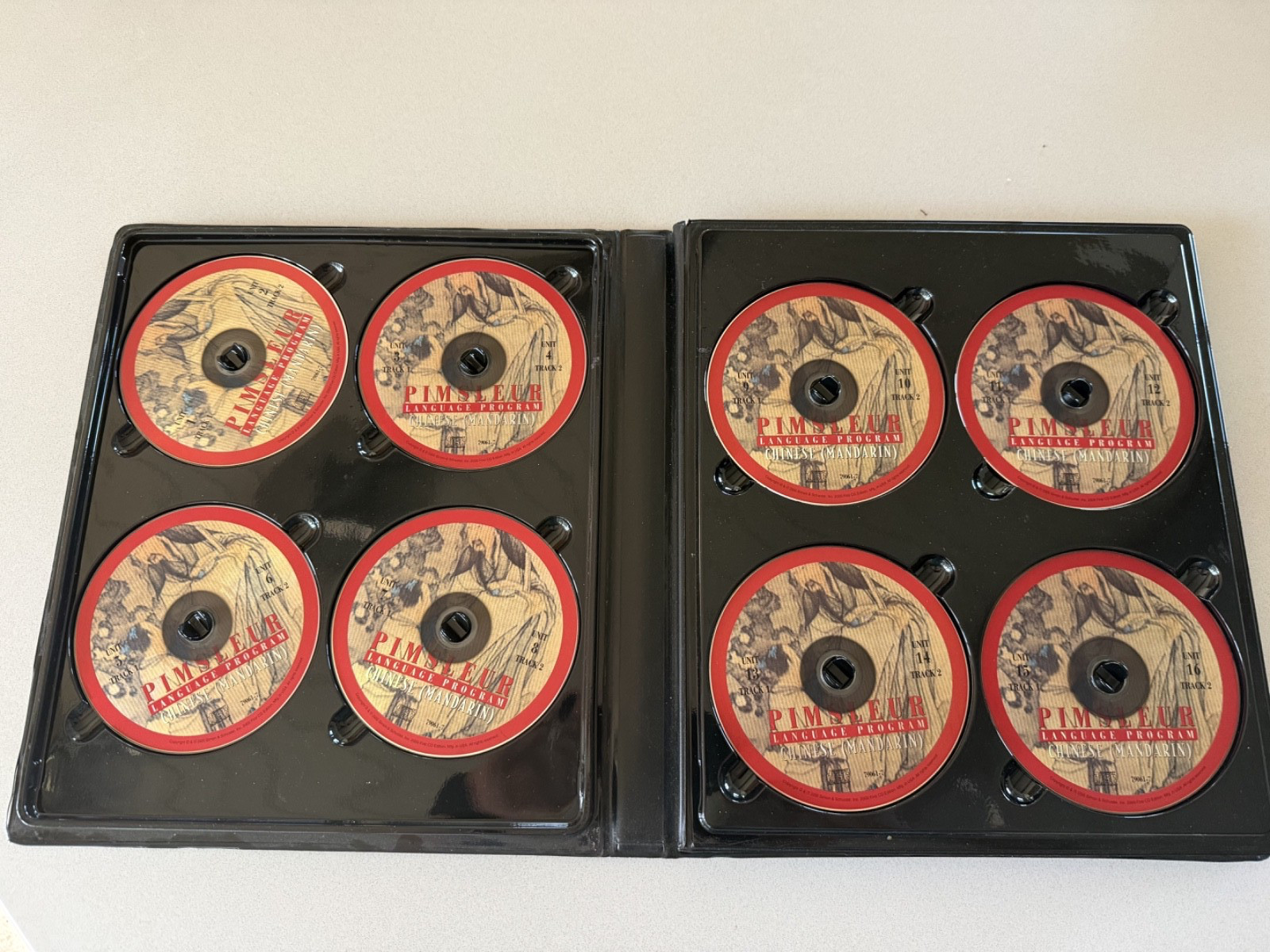 Pimsleur Mandarin Chinese Level 1 and 2 Audio CD Course, 60 Lessons / 32 CD’s