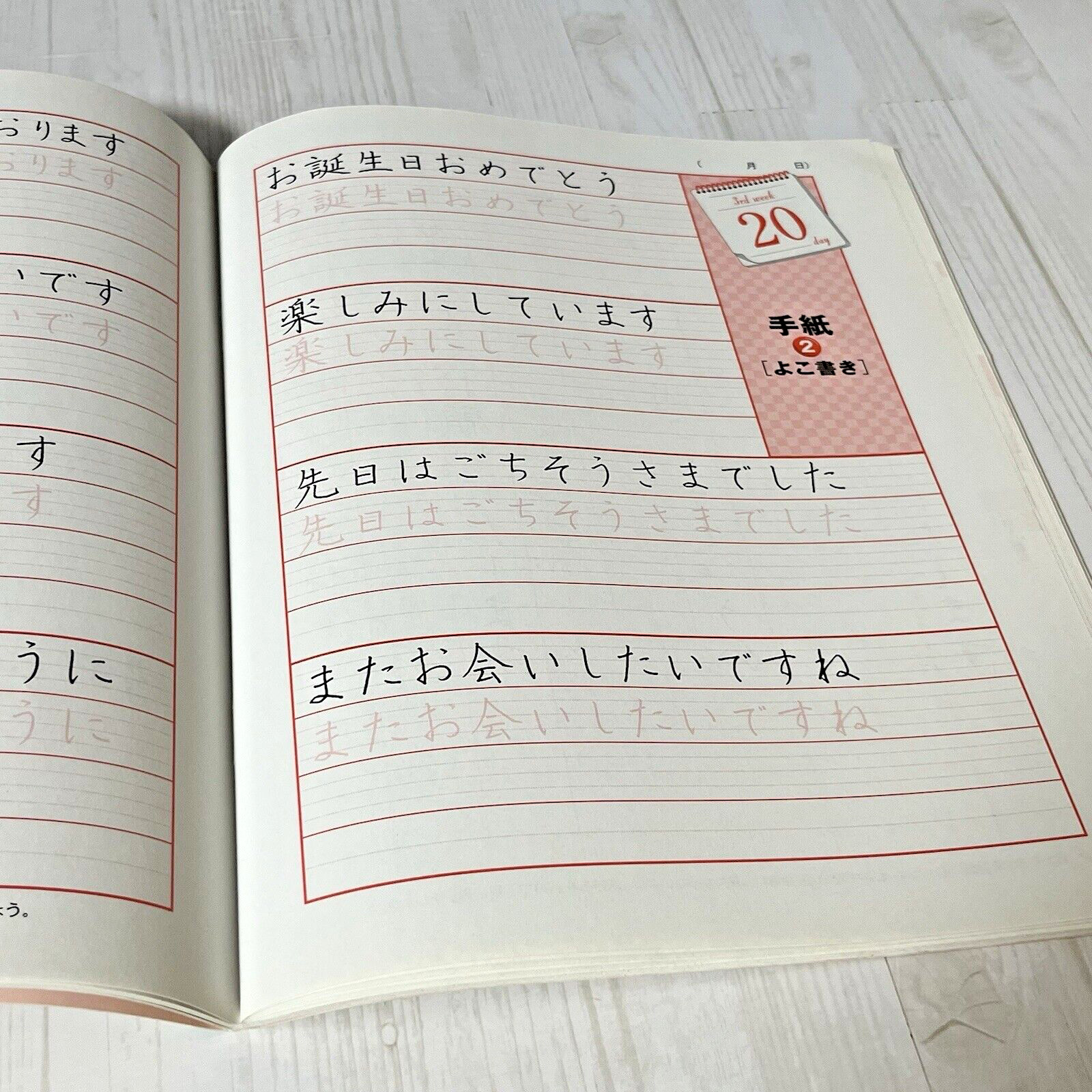 Learn Japanese Handwriting 30 Days Workbook Suito Nakatsuka Penmanship Practice