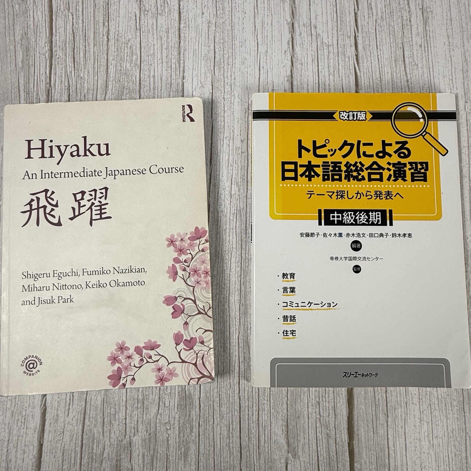 Hiyaku: an Intermediate Japanese Course PB Book Lot READ