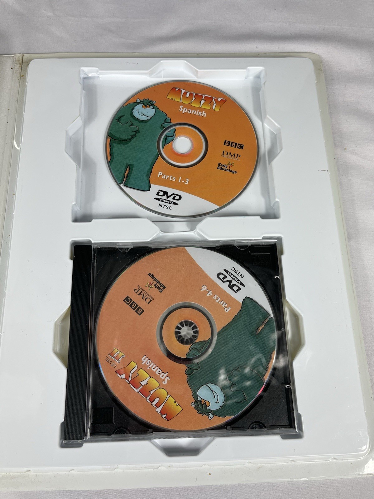 Muzzy BBC Language Course For Children Spanish Level 1 DVD & CD Set