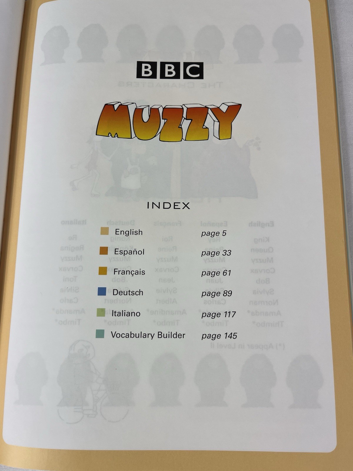 Muzzy BBC Language Course For Children Spanish Level 1 DVD & CD Set
