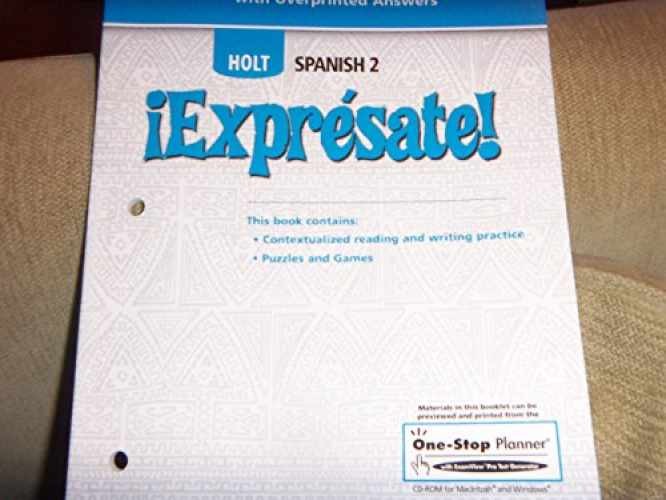 ?Expr?sate!: Cuaderno de Actividades – Paperback, by Holt Rinehart and – Good o