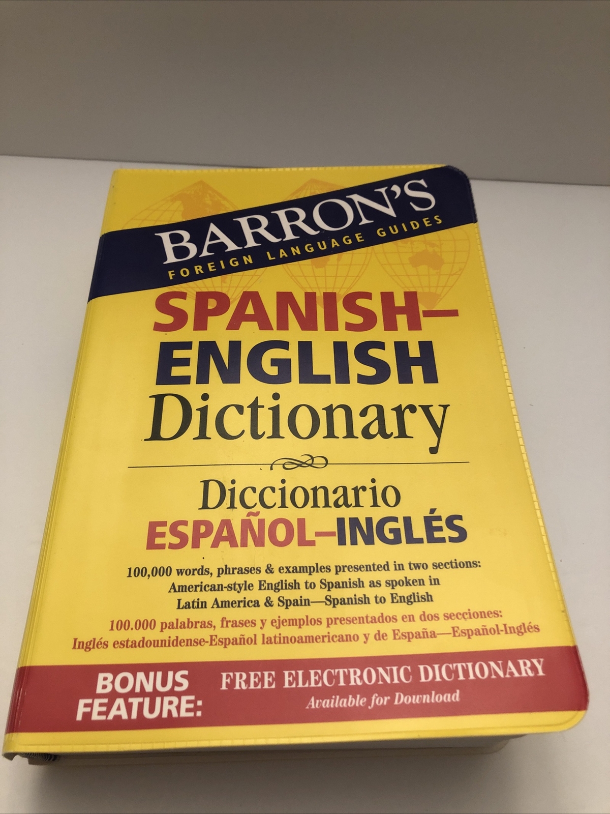 Barrons Spanish-English Dictionary ~ 2006