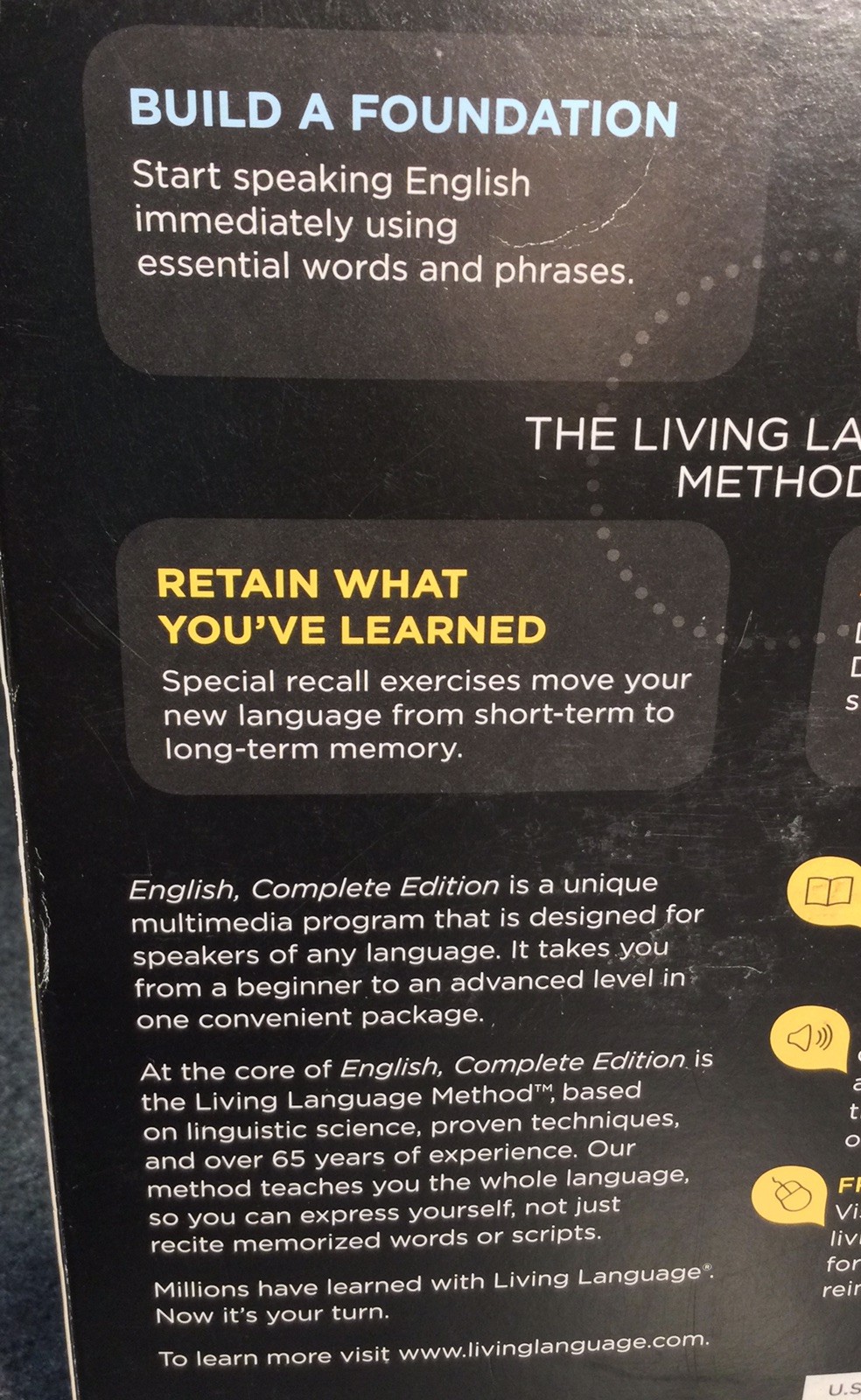 Living Language English Complete Edition ESL/ELL Beginner through Advanced