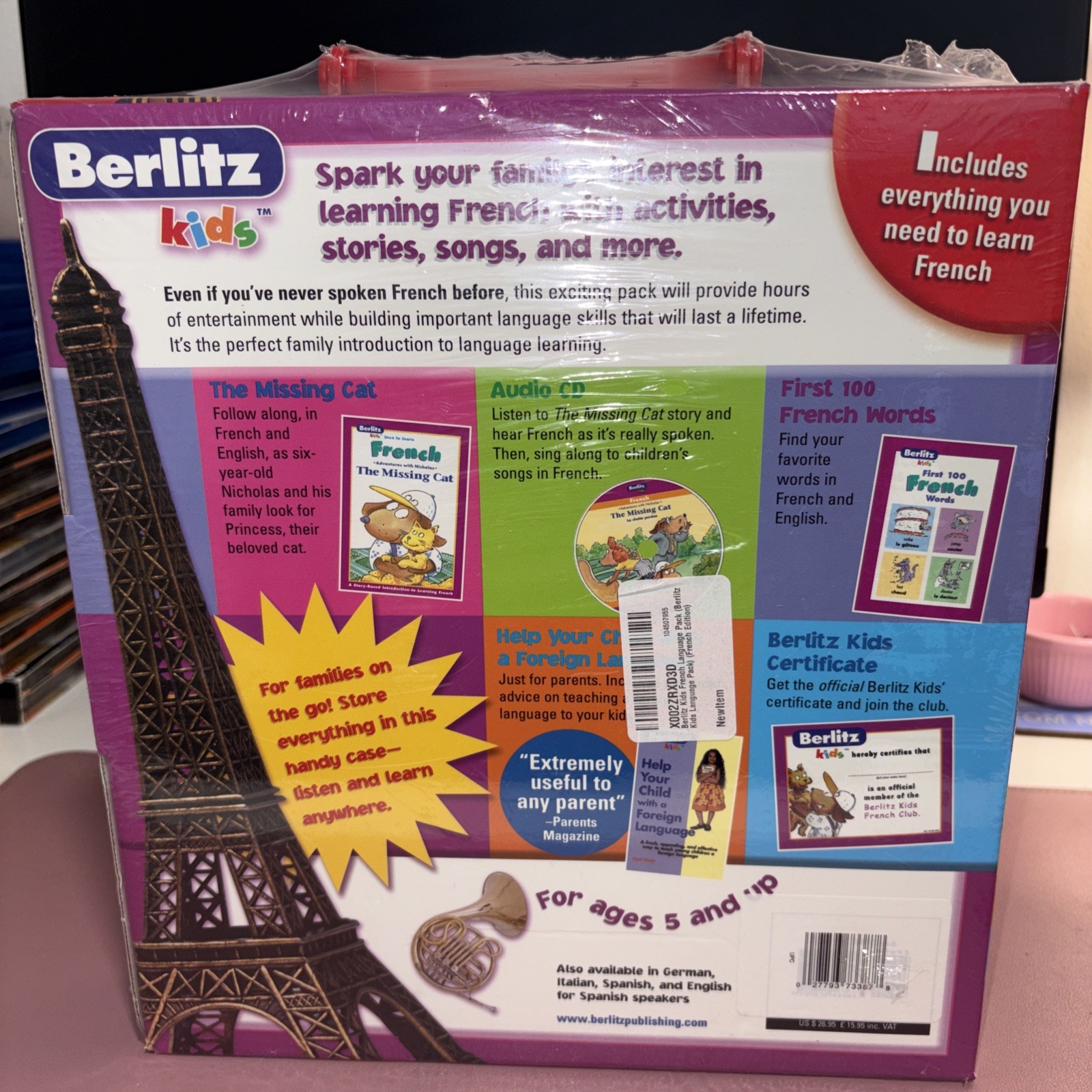 Berlitz French Language Pack