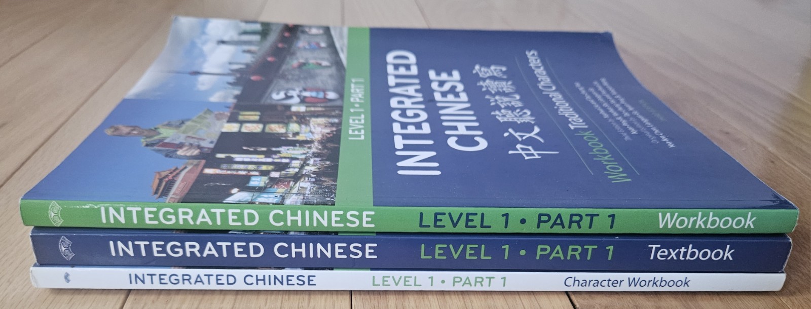3 Book Set: Integrated Chinese Level 1 Part 1 3rd Edition Textbook, Workbook X 2